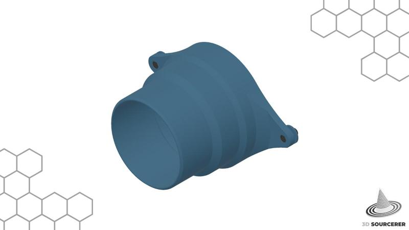 SUMO/DELACK Enclosure 4-Inch Ventilation Duct Mount