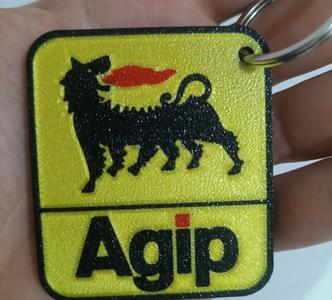 Keychain Agip gas
