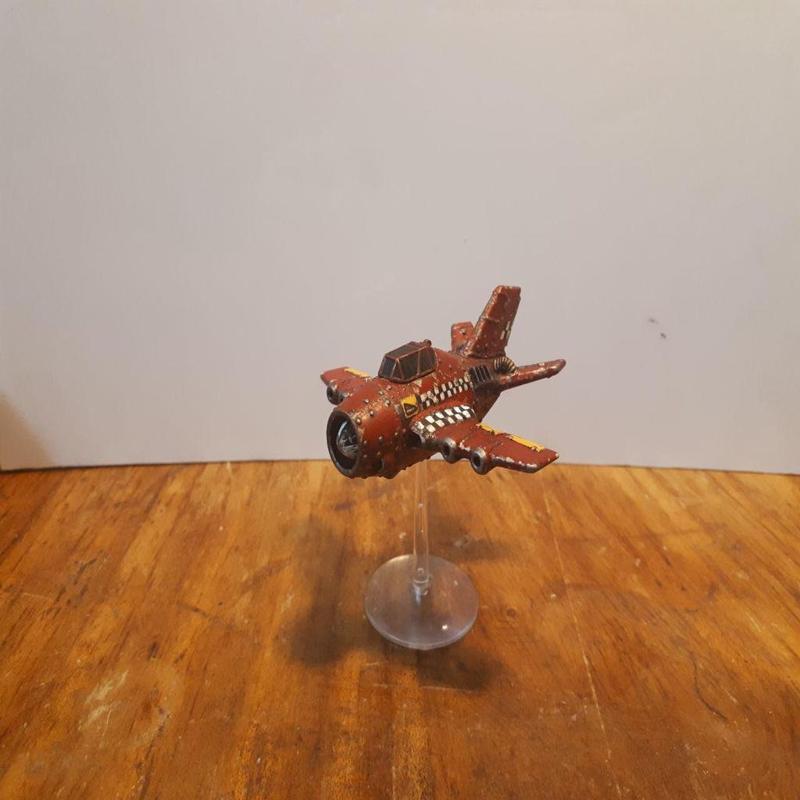 ork jet flyer scrapjet multipart model, 1:100