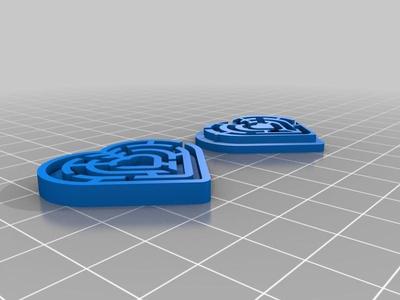 My Customized Heart to Heart maze generator