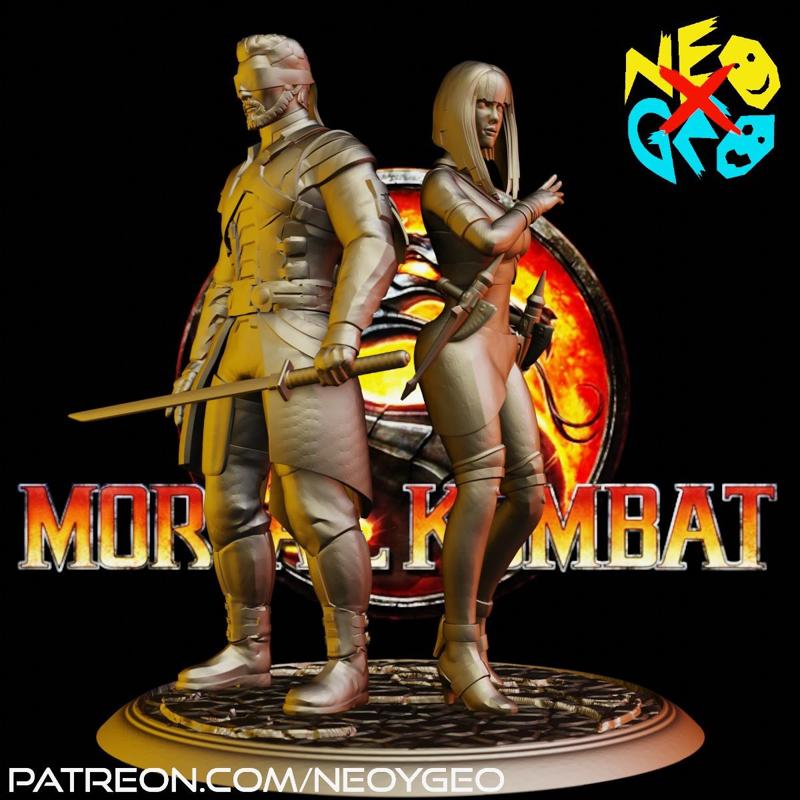 TANYA AND KENSHI - MORTAL KOMBAT