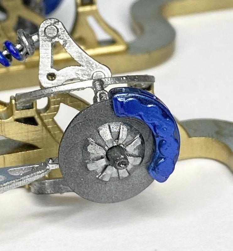 PRO TOURING 10 piston brake caliper with billet discs