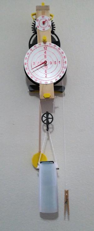 Franklin clock (wood) frame