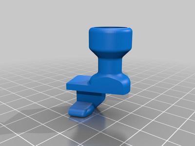 Palette 2 tube clip to extruder lever, Creality