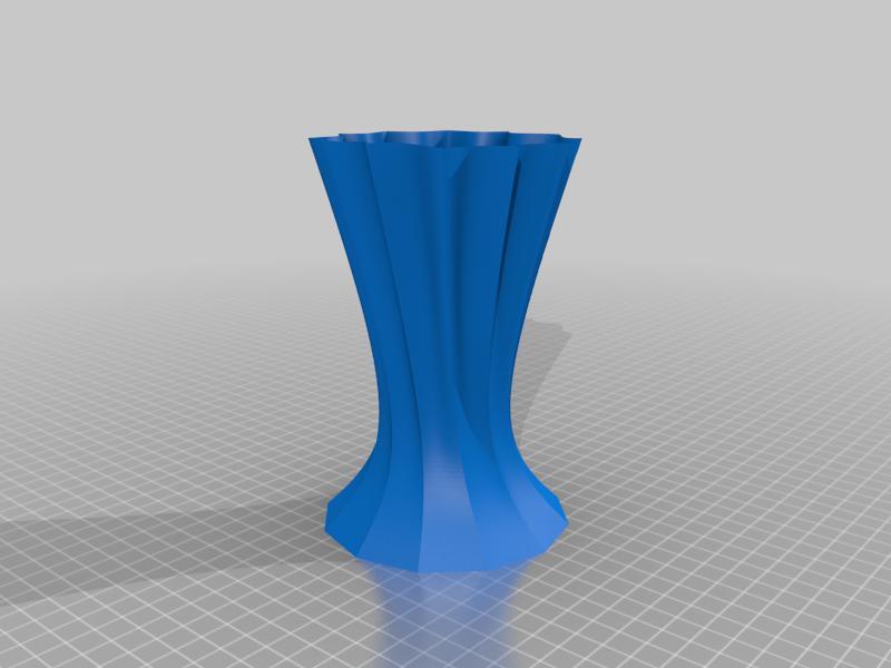 Dodecagon Vase 