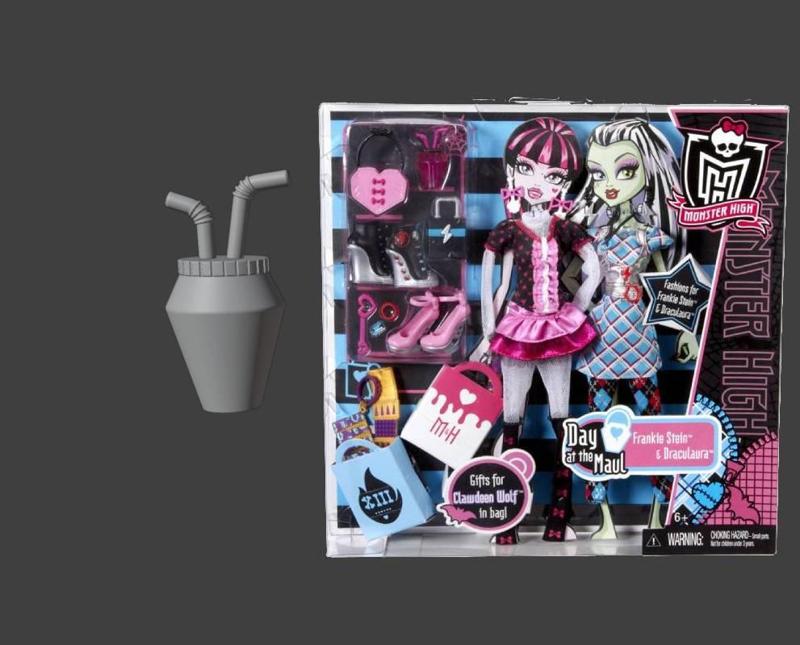 Draculaura Day at the Maul Drink Replacement