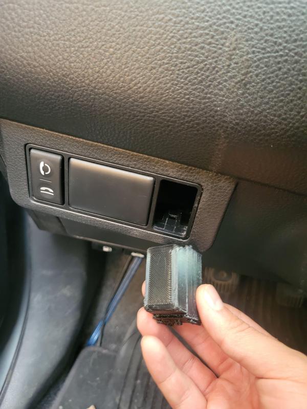 Control panel nissan tiida