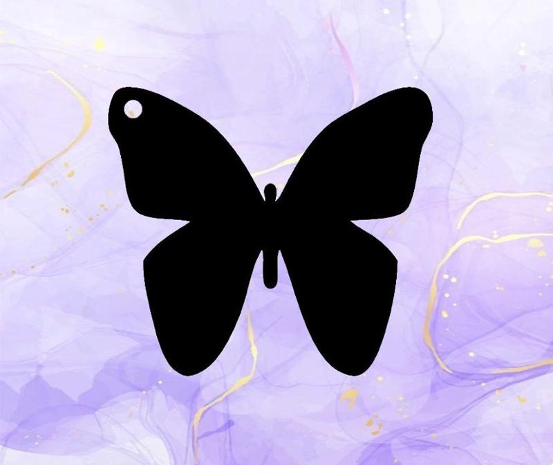 BUTTERFLY KEYCHAIN