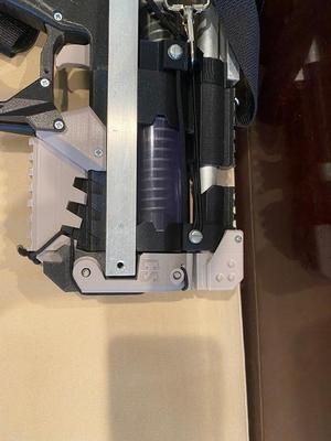 Piranha muzzle fix and P4 jaw with rail