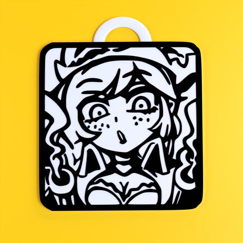 miss fortune League of Legends anime keychain