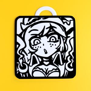 miss fortune League of Legends anime keychain