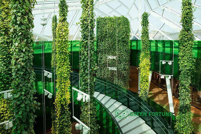 hydroponic Vertical ceiling garden module easy to grow