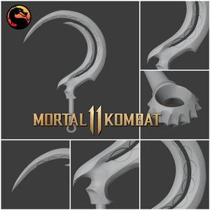 Noob Saibot sickle from Mortal Kombat 11 (Grim reaper)