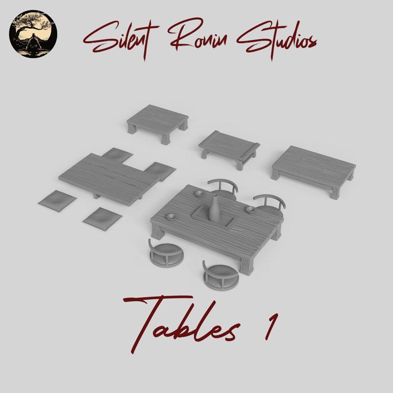 Japanese Tables Pack #1
