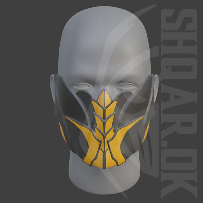 Takeda mask  from MK1 -  Killing Cousin