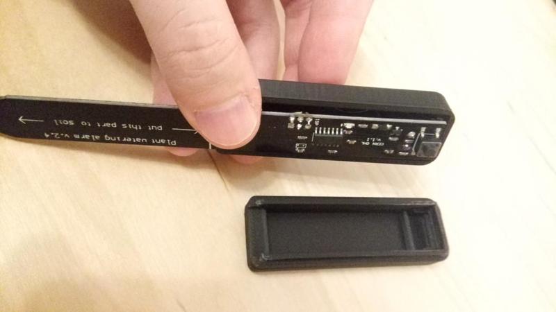Plant watering: Soil moisture sensor "Chirp!" -case