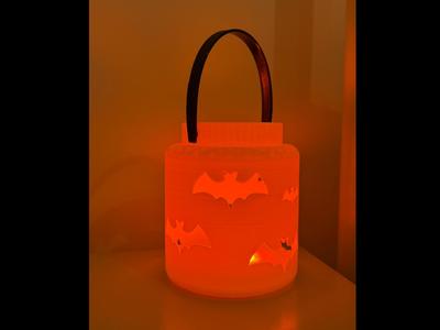 Halloween Bat Lantern