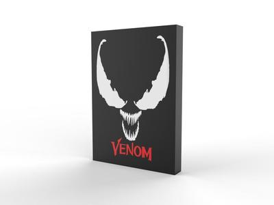 VENOM SPIDER MAN LUMINÁRIA - LED LAMP