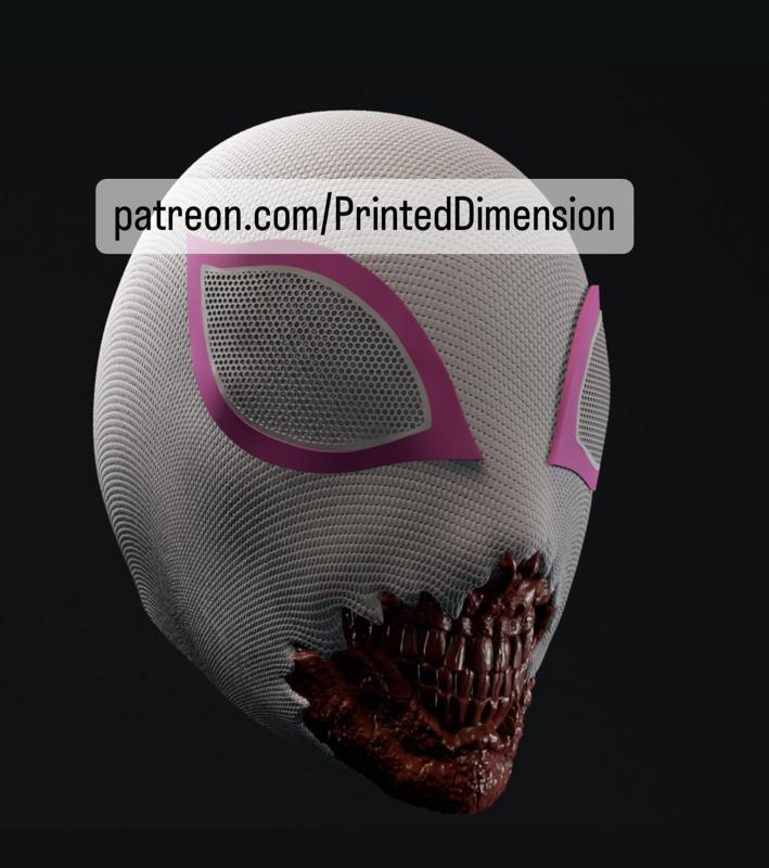 Zombie Spider Gwen Helmet/Mask