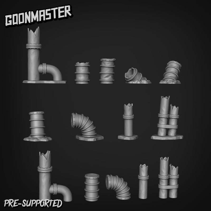 Basing Bits 148 - Industrial Pipes