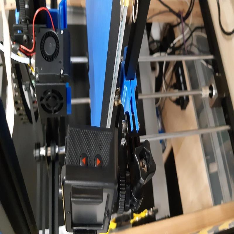 Tronxy X5SA Staffe per Action Cam