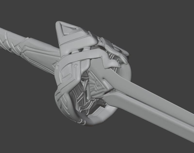 Kafka's sword/katana - honkai star rail