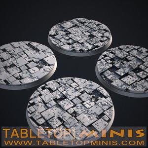 Broken Tiles 80x80mm Bases