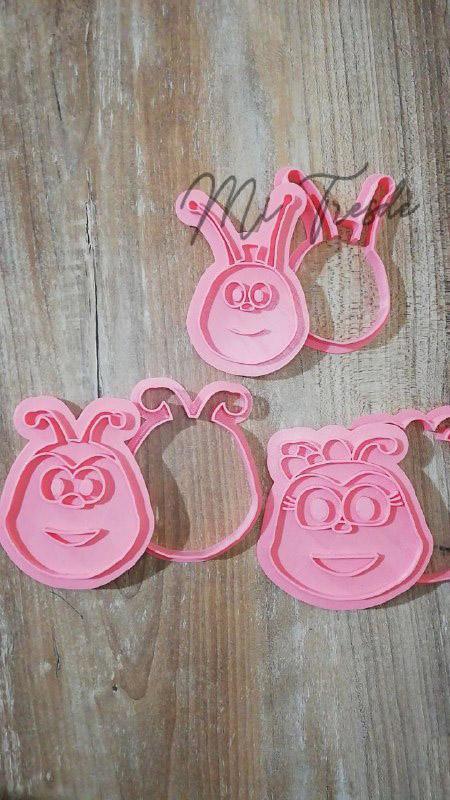 3 bichikids cutters and markers