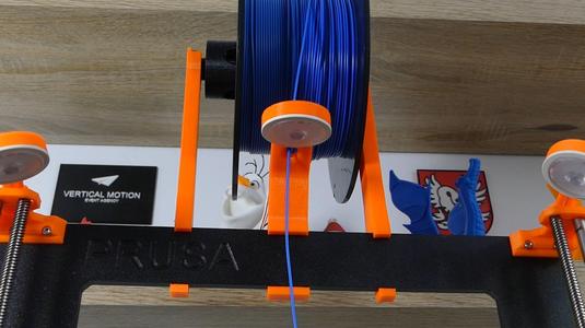 Prusa I3 MK2/MK3 Filament Guide with IKEA LED light