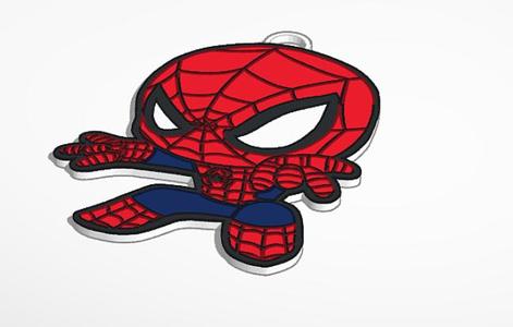 SPIDERMAN KEYCHAIN