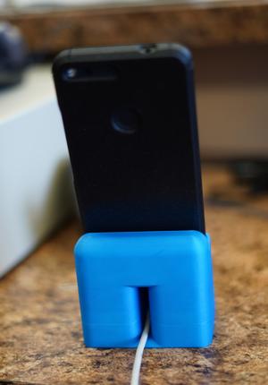 Custom phone case part 2: weighted charging phone dock with audio ports