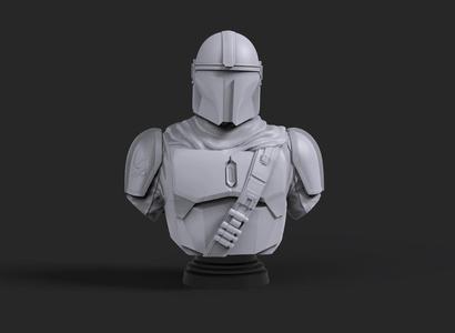 Mandalorian Bust