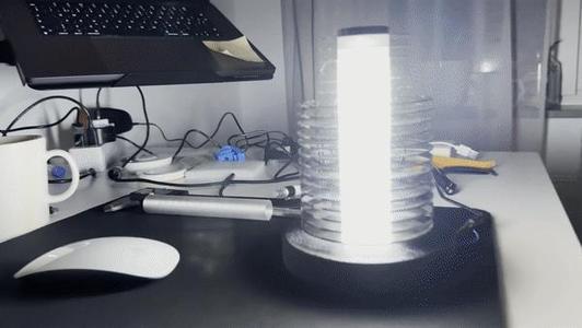 HDD Platter Lamp