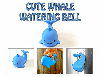Cute Whale Watering Bell