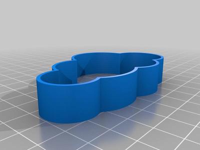 Cloud Cookie Cutters - 4 different sizes