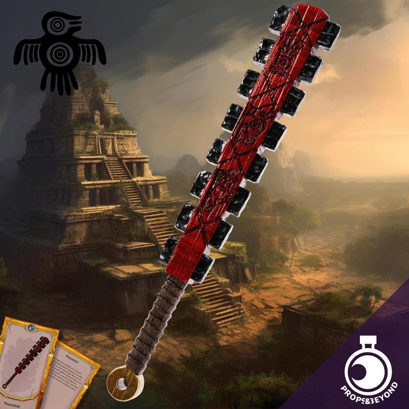 Maquahuitl - Full Size Aztec Weapon