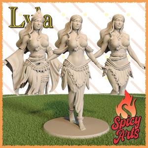 Lyla - (SFW) Walking Long Hair Pin-Up