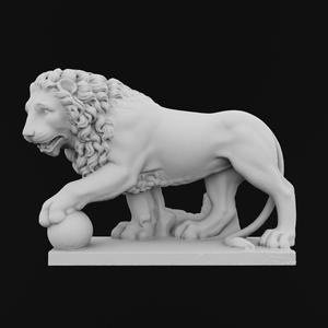 Lion by José Bellver - Monforte Gardens (Valencia)
