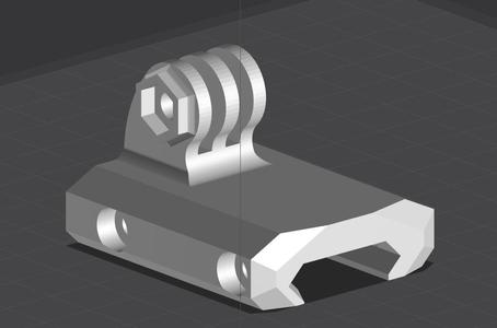 Airsoft M4 Rail GoPro Ris rail Mount
