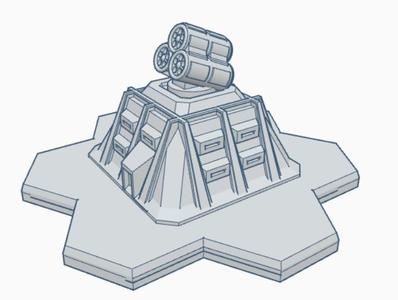 LRM15 Emplacement hex based MilHB030
