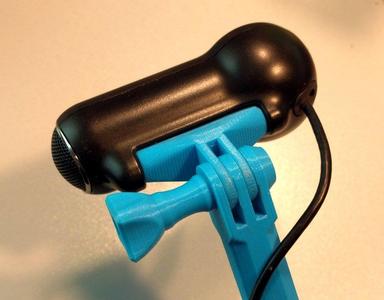 GoPro style mount for Logitech Pro 9000 webcam