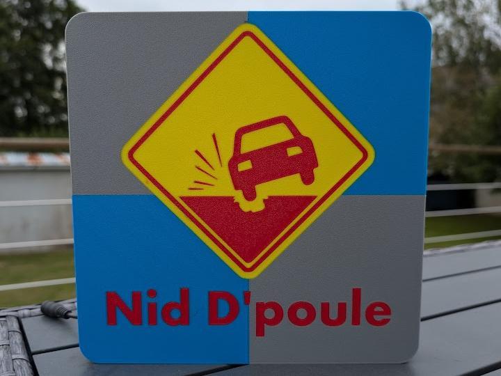 lightbox nid de poule