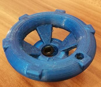 Handwheel for 12 mm rod