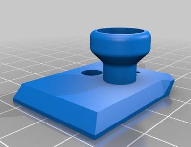 Prusa i3 Mk3s+ Extruder Clip (for Palette 2, includes space for Rubber Grommet)