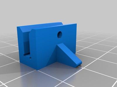 Ender 3 Z stop spacer for 3mm glass