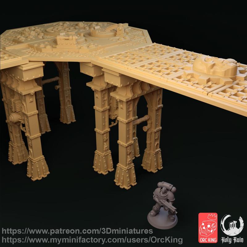 Mechanicus Plataforms (Supportless)