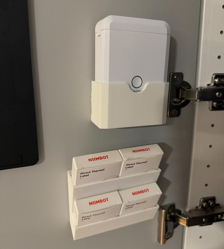 NIIMBOT D110 wall and roll holder