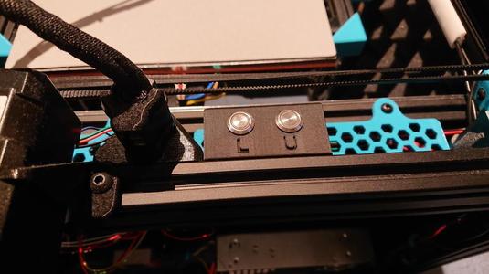 Filament Load buttons for BLV MGN Cube / Duet2