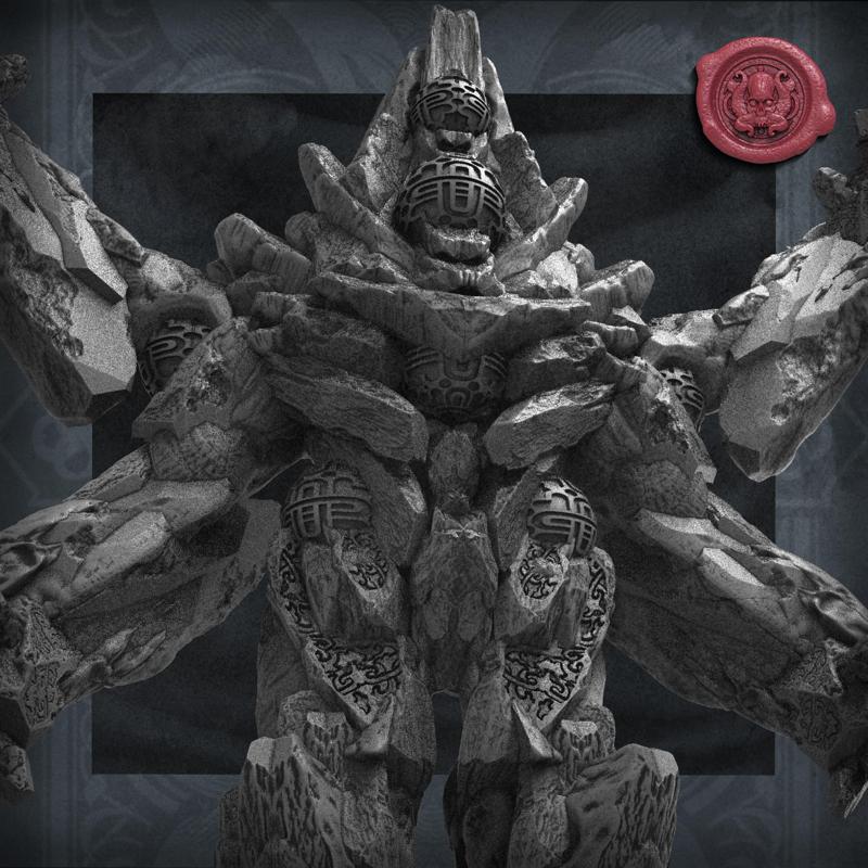 Dark Angels - Stone Golem Guardian (King)
