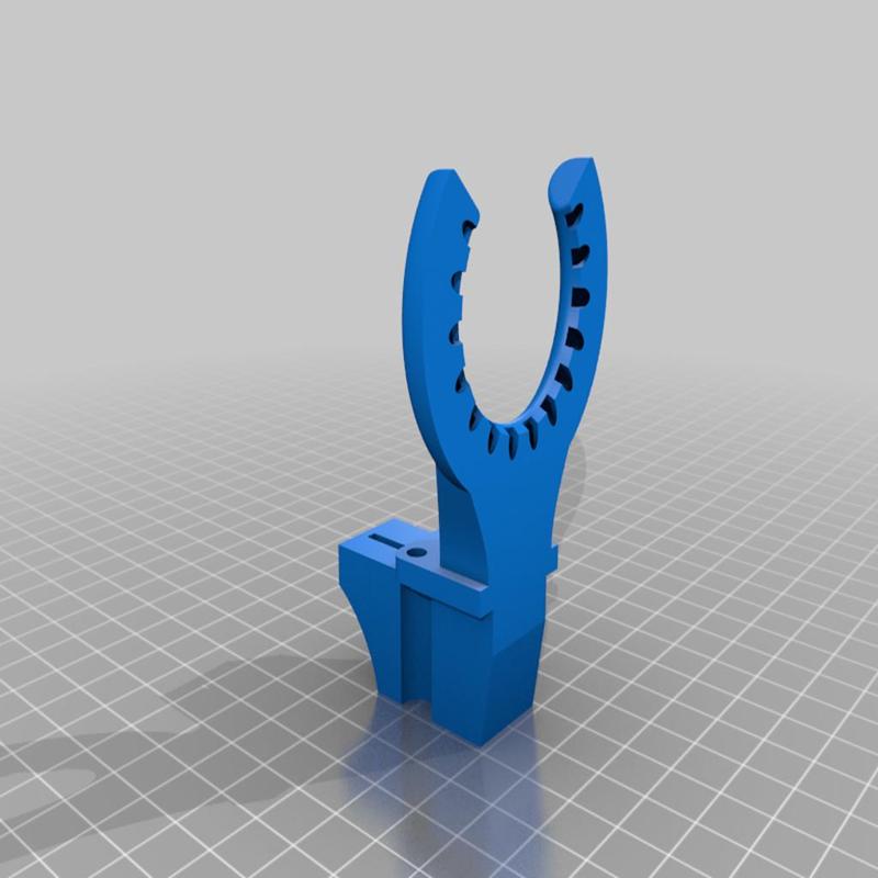 E3D V6 Bowden carriage Fan Duct with larger scew holes